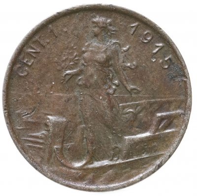 купить Италия 1 чентезимо (centesimo) 1915