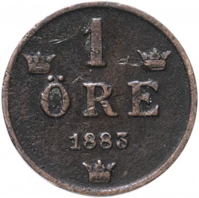 купить Швеция 1 эре 1883