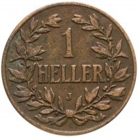 купить Германская Восточная Африка 1 геллер 1907 "J"