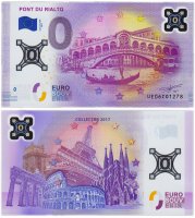 купить 0 евро (euro) «Мост Риальто» Collector 2017 Пластик (лимитированная серия)