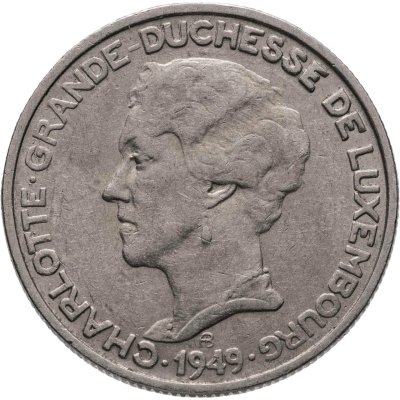 купить Люксембург 5 франков (francs) 1949
