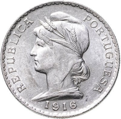 купить Португалия 1 эскудо 1915-1916, случайный год