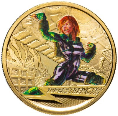 купить Австралия 1 доллар (dollar) 2014 "Супергерои - Super Strength"