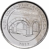 Купить Панама 1/2 бальбоа 2017 Королевский Мост Панама-Вьехо