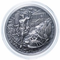 Купить Острова Кука 10 долларов 2019 "Серия Мифологии - Сандалии Гермеса" в футляре, с сертификатом