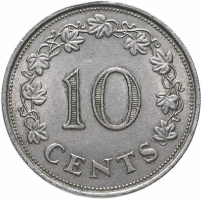 купить Мальта 10 центов 1972