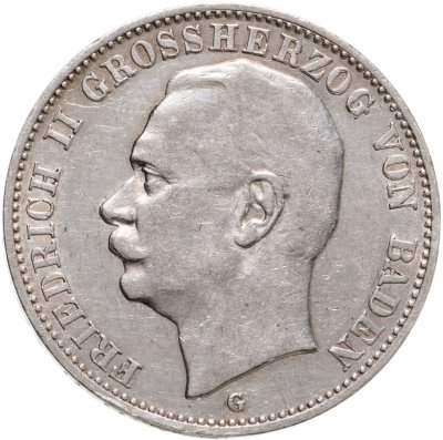 купить Германская Империя (Баден) 3 марки 1912
