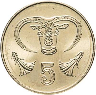 купить Кипр 5 центов (cents) 2004