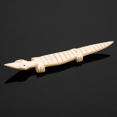 купить Статуэтка "Крокодил", кость, резьба, Африка, 1990-2000 гг.