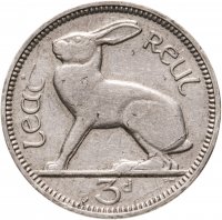 купить Ирландия 3 пенса (pence) 1933