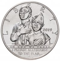 купить США 50 центов 2019 "100 лет американскому легиону"