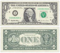 купить США 1 доллар 1995 (Pick 496a) I - Миннеаполис "FW" (Fort Worth)