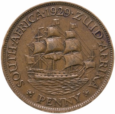 купить Южная Африка (ЮАР) 1 пенни (penny) 1929
