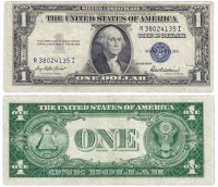 Купить США 1 доллар 1935F (Pick 416D2f)