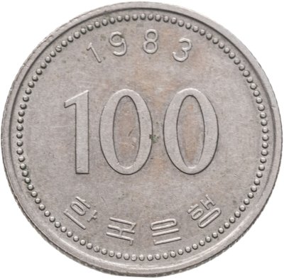купить Южная Корея 100 вон 1983