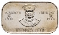 купить Тонга 1 паанга (pa'anga) 1978 "60 лет со дня рождения Тауфа’ахау Тупоу IV"