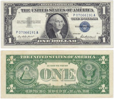 купить США 1 доллар 1957 (Pick 419)