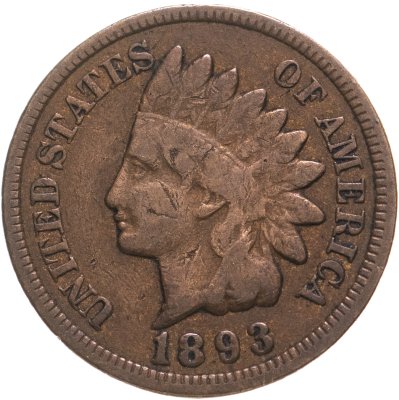 купить США 1 цент 1893 "Indian Head Cent"