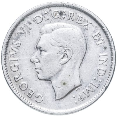 купить Канада 25 центов (cents) 1942