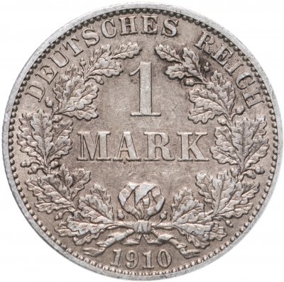 купить Германия (Германская Империя) 1 марка 1910 "А"