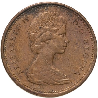 купить Канада 1 цент (cent) 1972