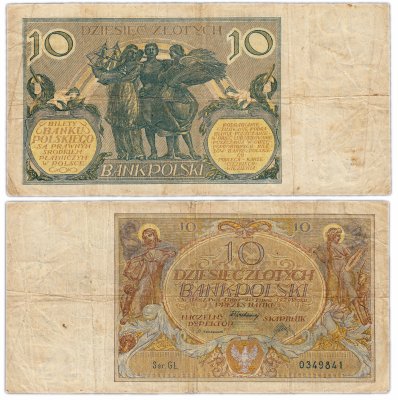 купить Польша 10 злотых 1929