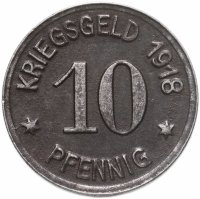 купить Германия (Нехайм) нотгельд 10 пфеннигов 1918