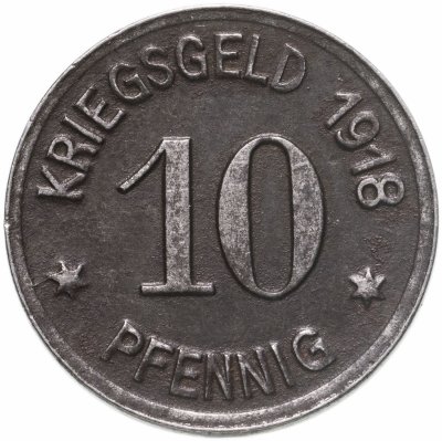 купить Германия (Нехайм) нотгельд 10 пфеннигов 1918