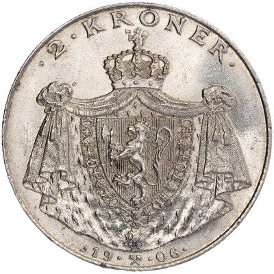 купить Норвегия 2 кроны 1905 "Пограничный дозор"