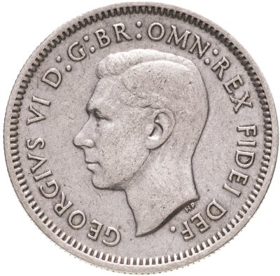 купить Австралия 6 пенсов (pence) 1951