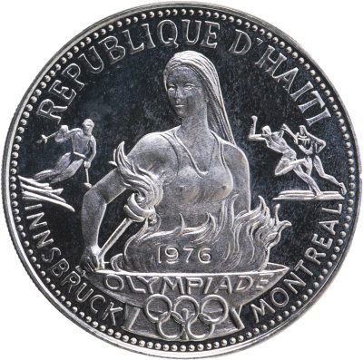 купить Гаити 50 гурдов (gourdes) 1974 "XXI летние Олимпийские Игры, Монреаль 1976"
