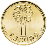 Купить Португалия 1 эскудо (escudo) 2000
