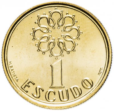 купить Португалия 1 эскудо (escudo) 2000