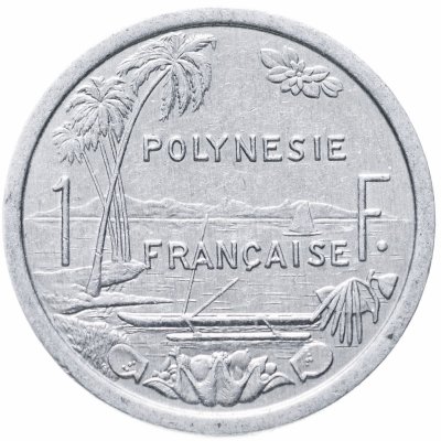 купить Французская Полинезия 1 франк (franc) 1996
