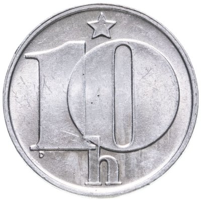 купить Чехословакия 10 геллеров 1974-1990