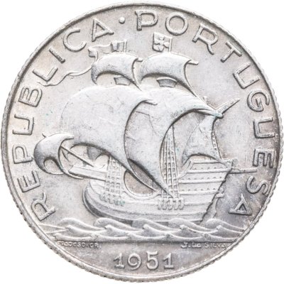 купить Португалия 2,5 эскудо (escudos) 1951