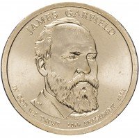 купить США 1 доллар 2011 P "20-й президент США - Джеймс Гарфилд"