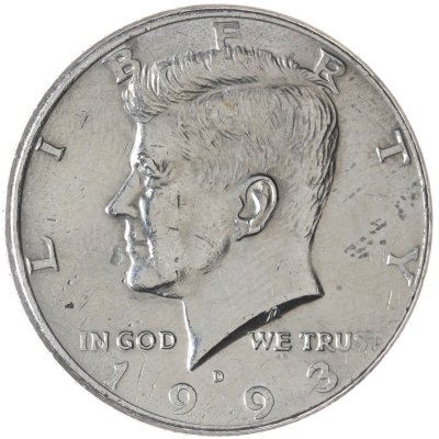 купить США 50 центов (1/2 доллара, half dollar) 1993 D Kennedy Half Dollar (Кеннеди) знак монетного двора "D" - Денвер