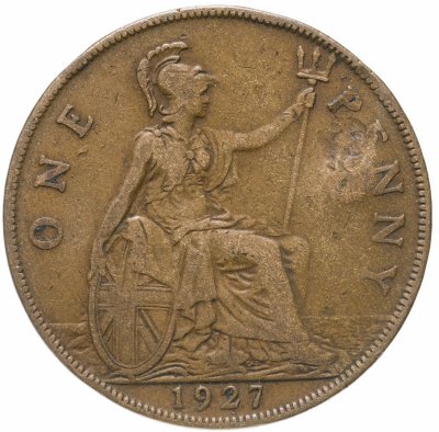 купить Великобритания 1 пенни 1927