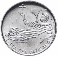 купить Ватикан 1 лира (lira) 1969