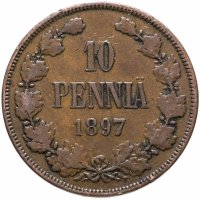 купить 10 пенни (pennia) 1897