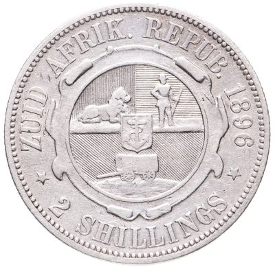 купить ЮАР (Трансвааль) 2 шиллинга 1896