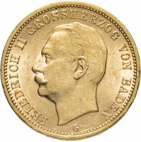 Купить Германская империя 20 марок (mark) 1912 "G"