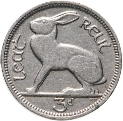 купить Ирландия 3 пенса (pence) 1928