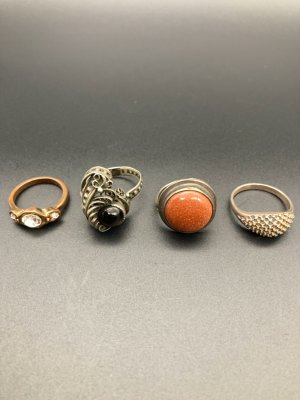 купить Набор из 4 винтажных колец, металл, 1970-2010 гг.