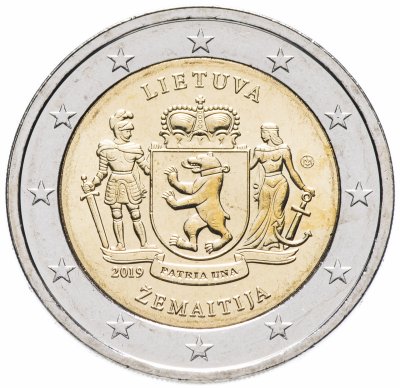 купить Литва 2 евро 2019 "Этнографические регионы Литвы: Жемайтия"
