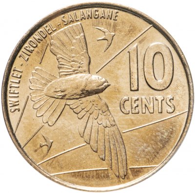 купить Сейшелы 10 центов (cents) 2016