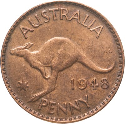 купить Австралия 1 пенни (penny) 1948