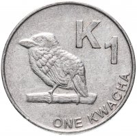 Купить Замбия 1 квача (kwacha) 2012-2017, случайная дата