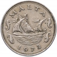 Купить Мальта 10 центов (cents) 1972